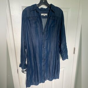 Vintage loft jean dress size small